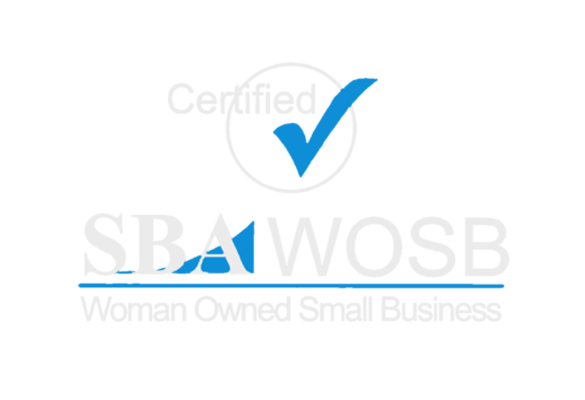 Logo for the Woman Owned Small Business certification