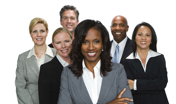 diverse busines people